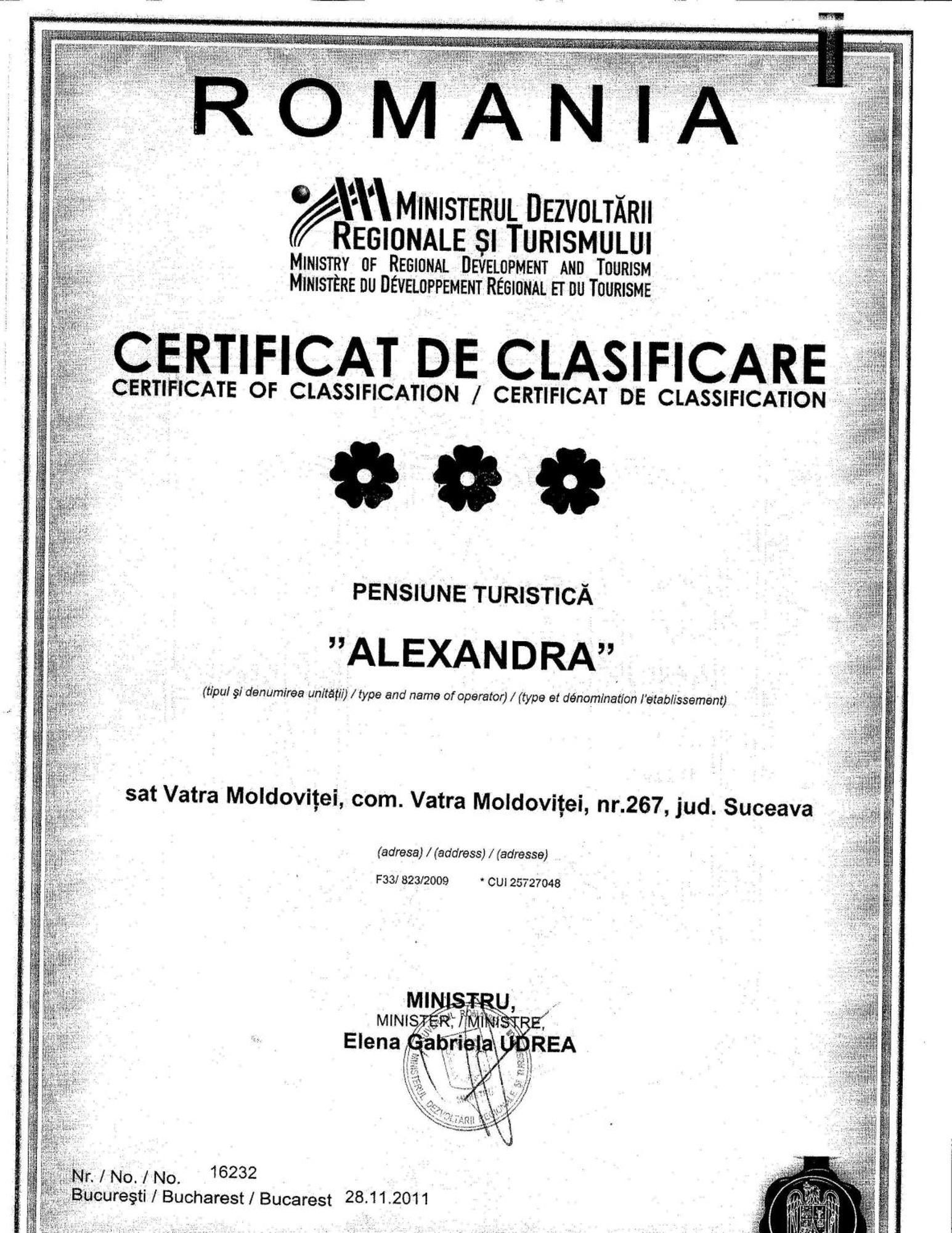 Pensiunea Alexandra Vatra Moldoviţei 외부 사진
